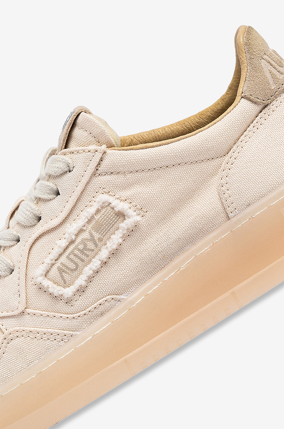 AUTRY Schnürsneakers aus Canvas Medalist Low Herren BEIGE 6