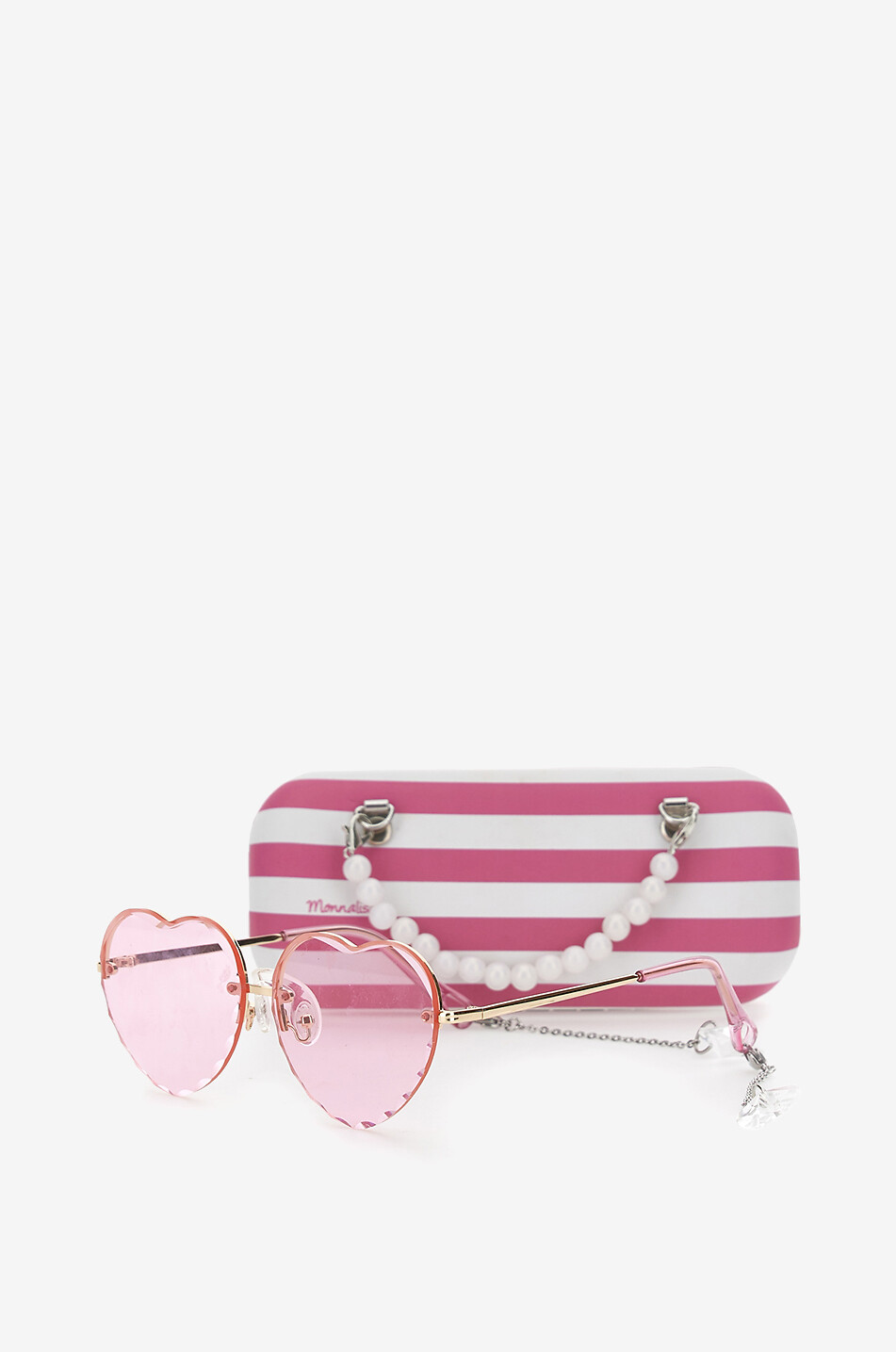 MONNALISA Lunettes de soleil en coeur fille Fille ROSE 1