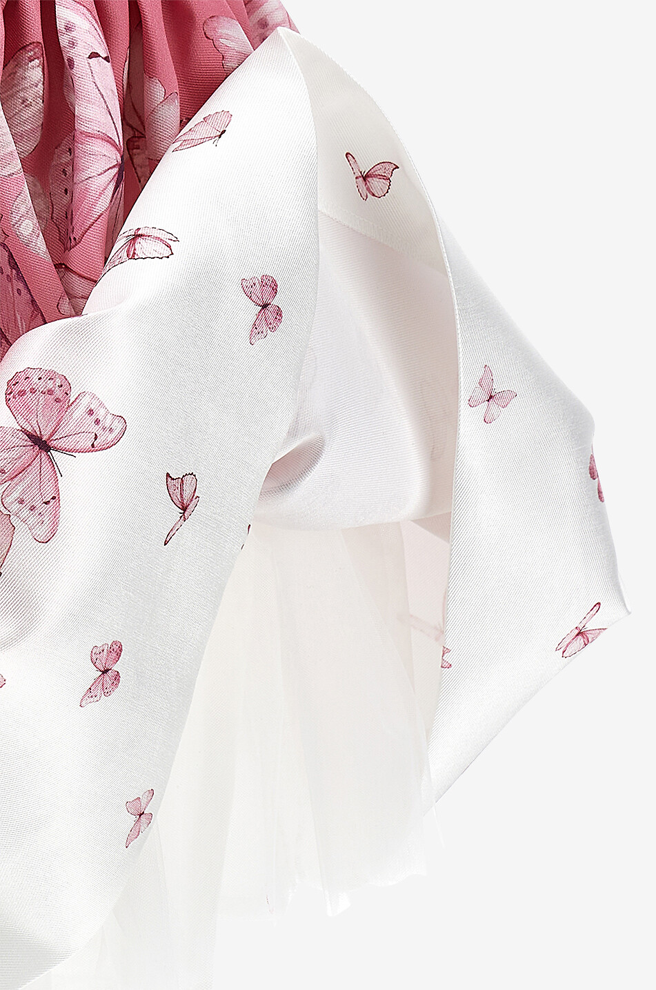 MONNALISA Mädchen-Rock mit Schmetterlingsprint Mädchen ROSA 4