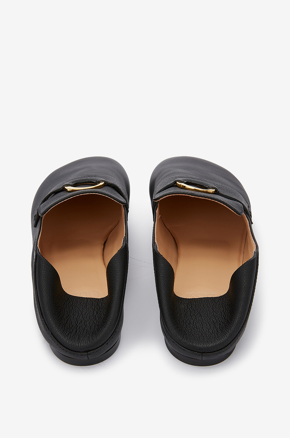 Kali grained leather loafers