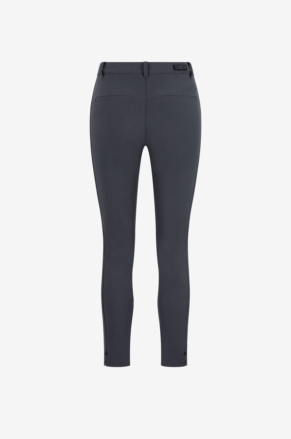 Verkürzte Skinny-Fit-Hose aus italienischem Stoff Ellen