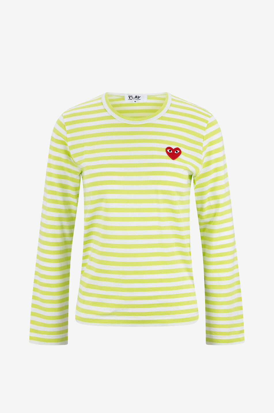 T-shirt à manches longues rayé Red Heart Emblem