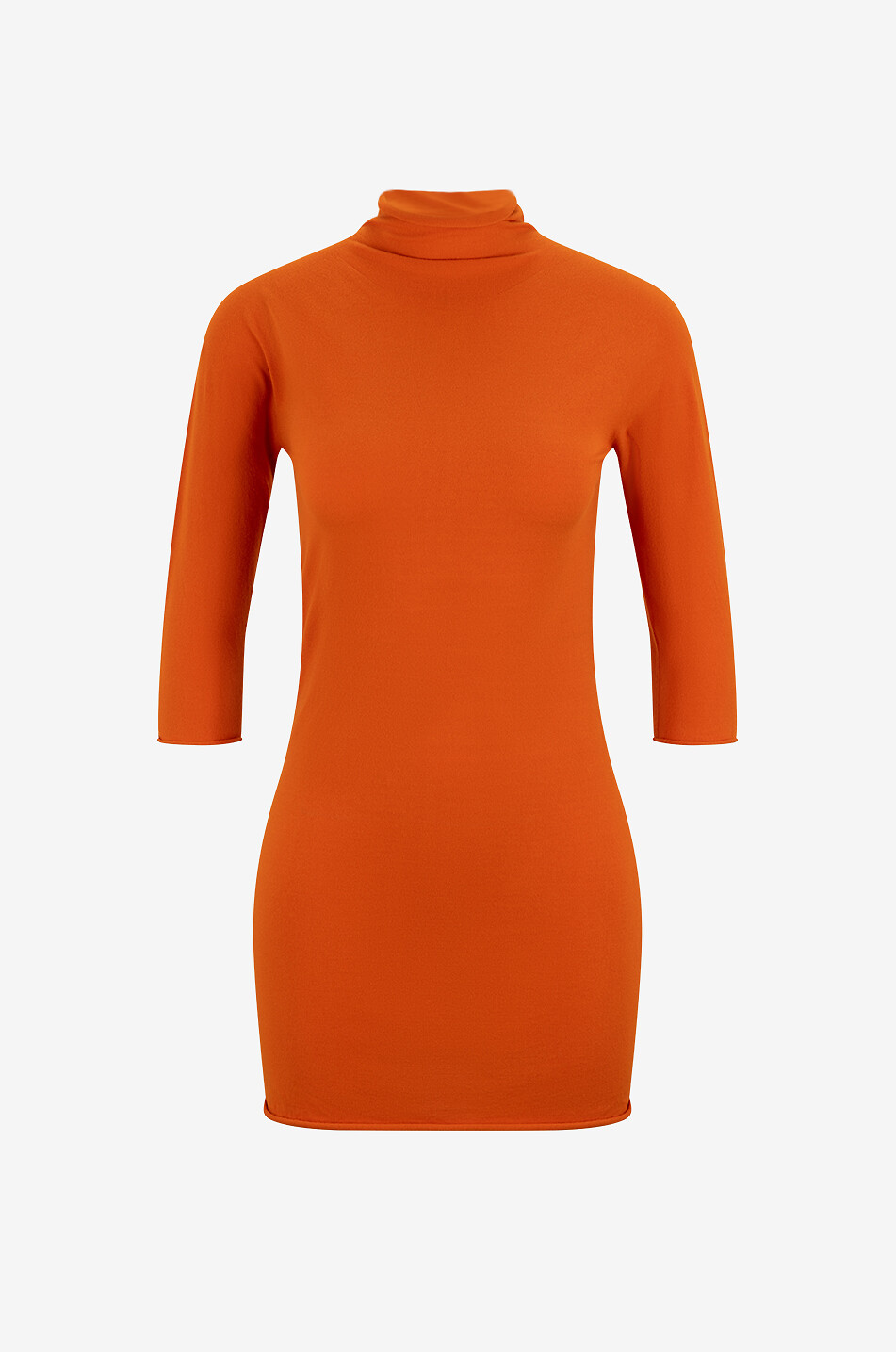 SPORTMAX T-shirt près du corps à col montant Laveno Femme ORANGE 1