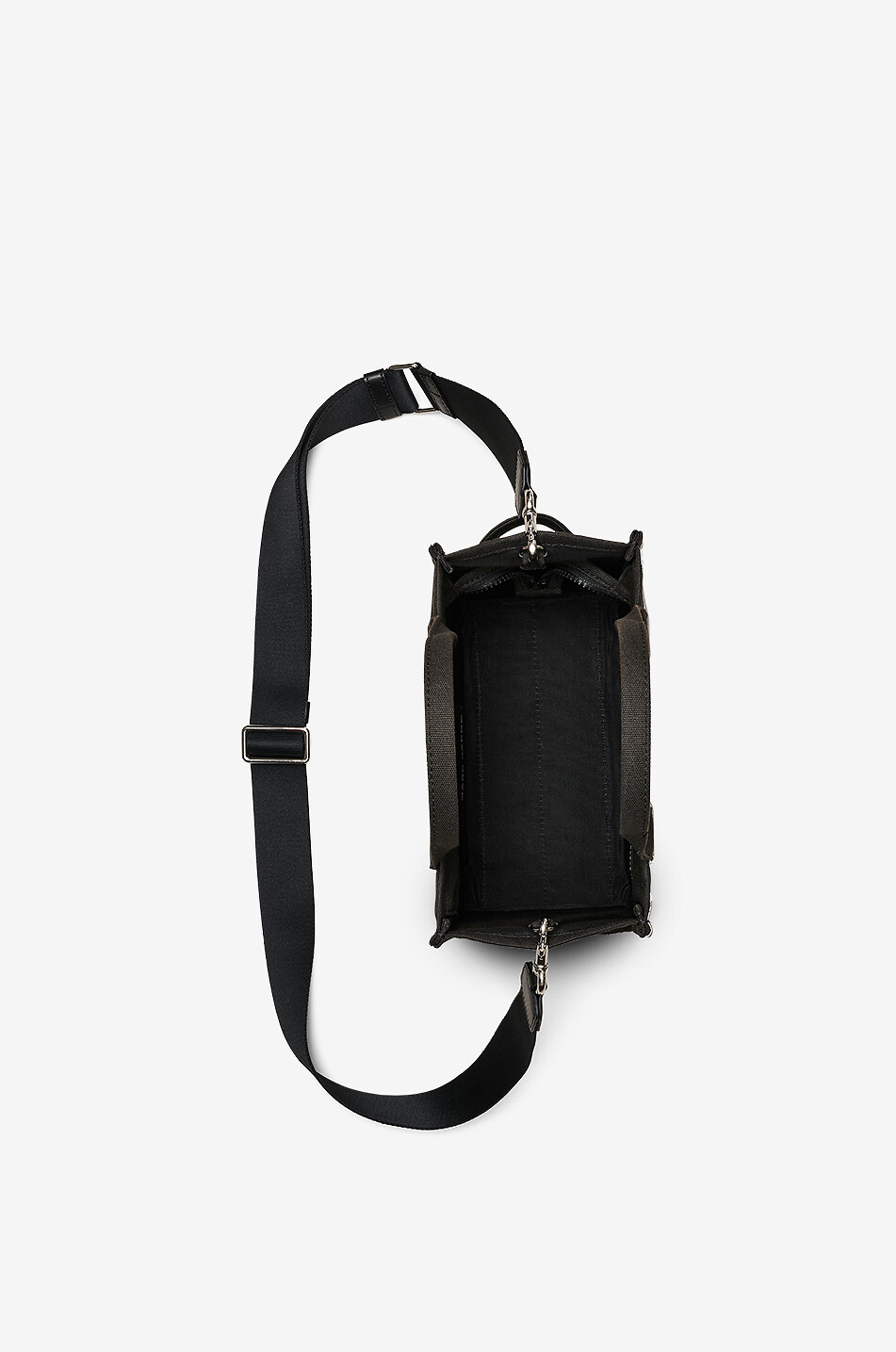 MARC JACOBS Mini-Shopper aus Baumwolle The Star Canvas Small Tote Bag Damen SCHWARZ 6
