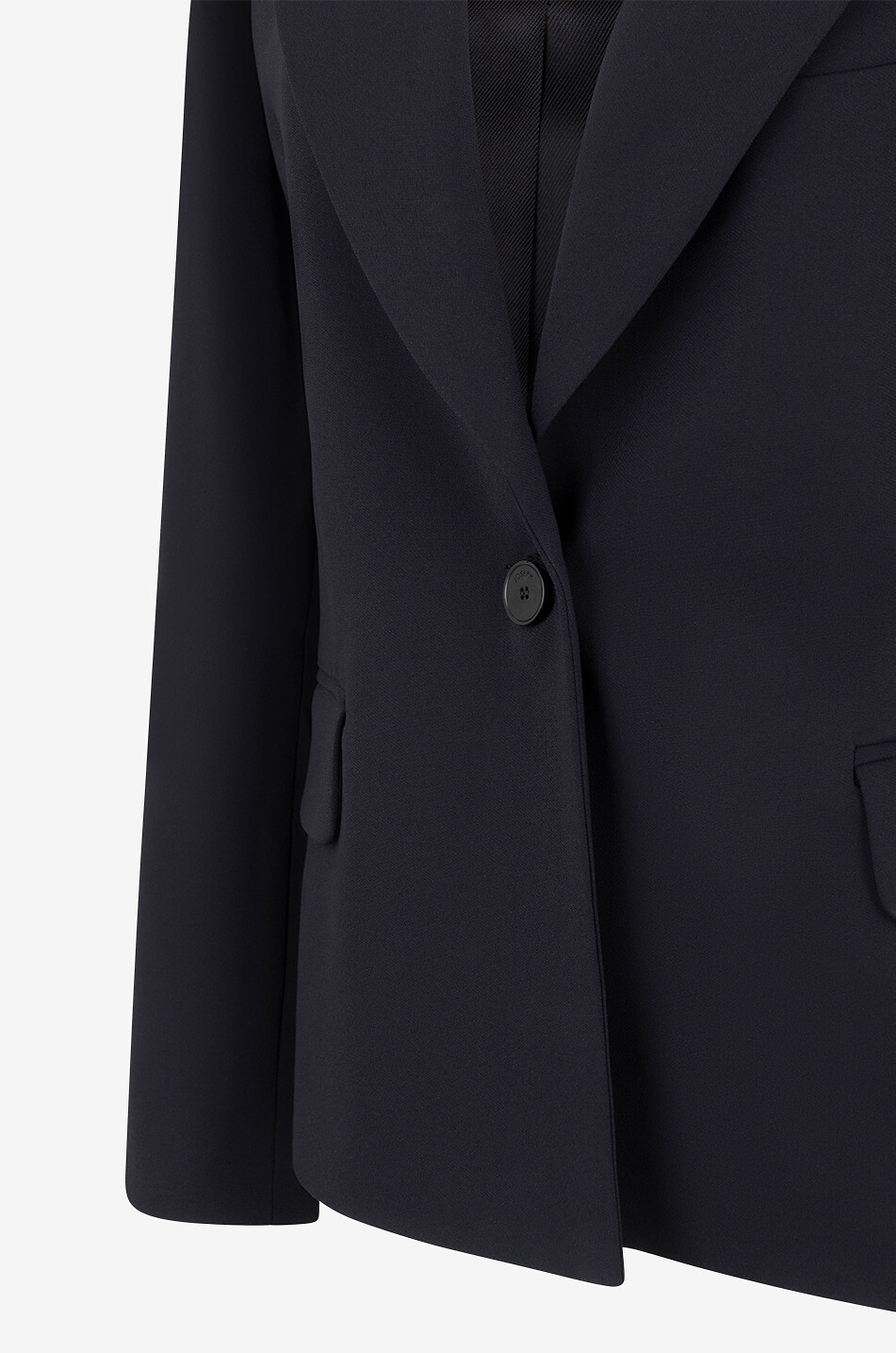 JOSEPH Blazer en crêpe Fernand Femme NOIR 3