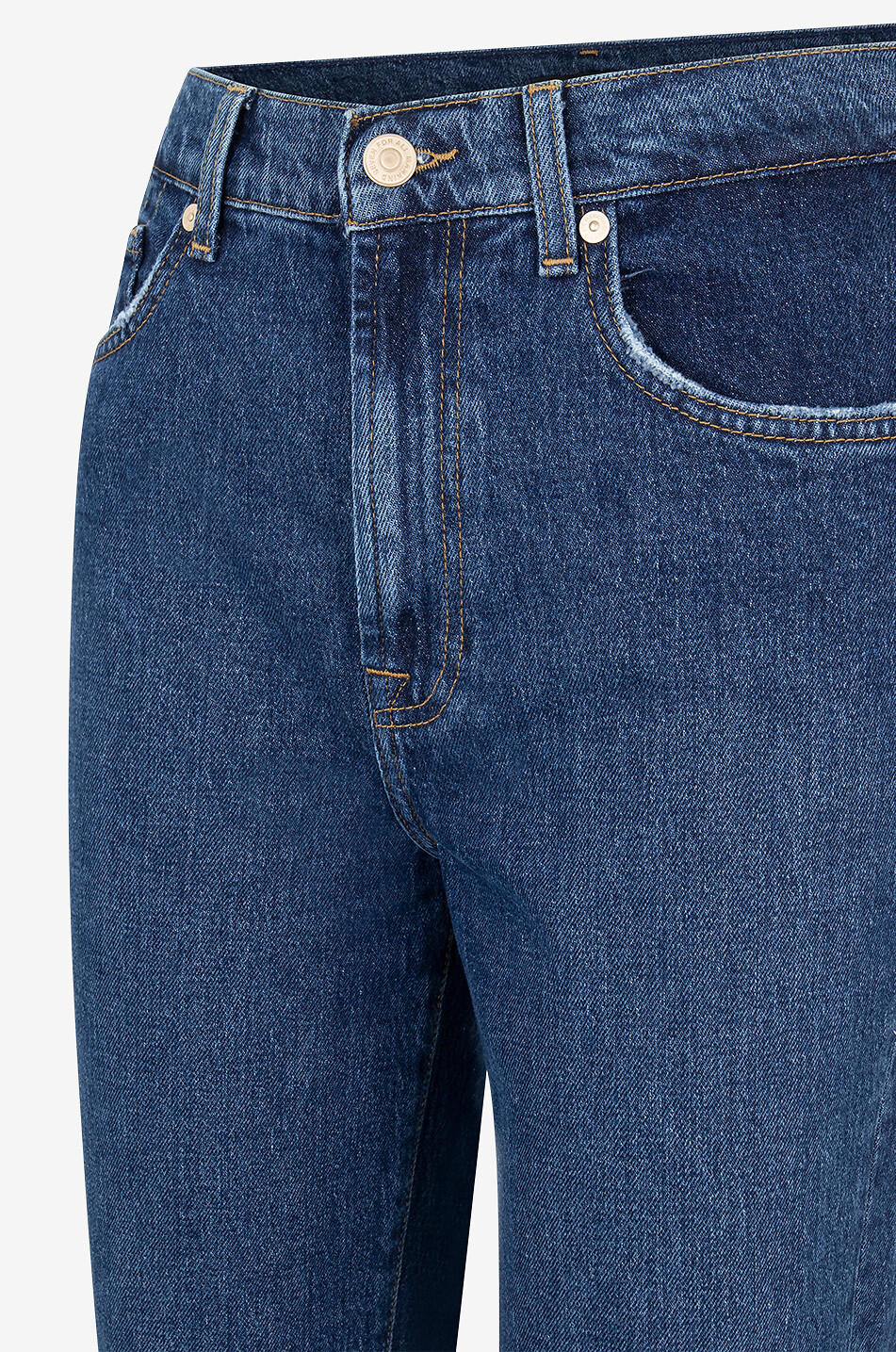 Logan Stovepipe Huntington cropped straight-leg high-rise jeans