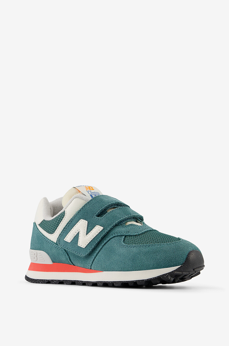 NEW BALANCE Niedrige Sneakers für Kinder 574 Core Hook & Loop Junge MITTELBLAU 1