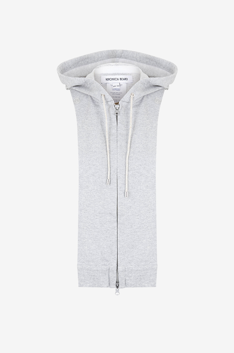 Plastron effet sweat-shirt en coton Dickey