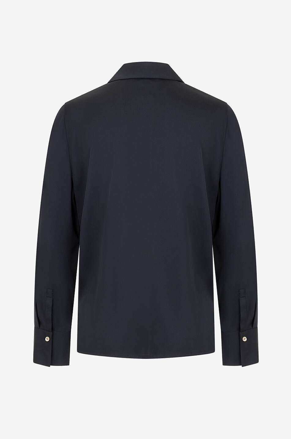 VINCE Langärmelige Bluse aus Seide Damen SCHWARZ 2