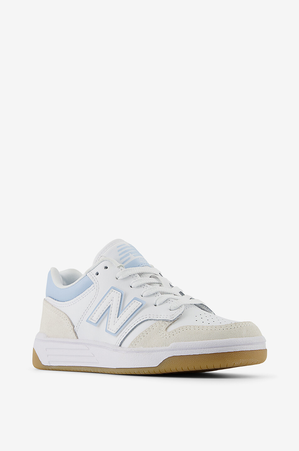 NEW BALANCE 480 children's low-top sneakers Boy WHITE 1