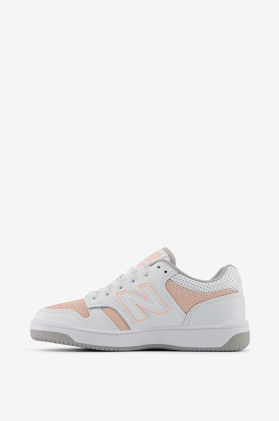 NEW BALANCE Baskets basses enfant 480 Fille BLANC 4