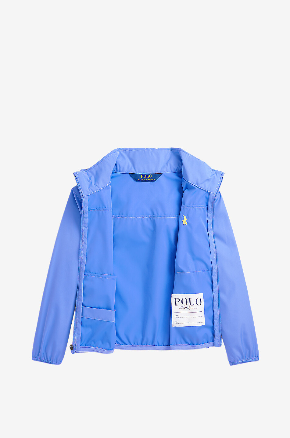 POLO RALPH LAUREN Pony boys' packable hooded windbreaker jacket Boy BLUE 2