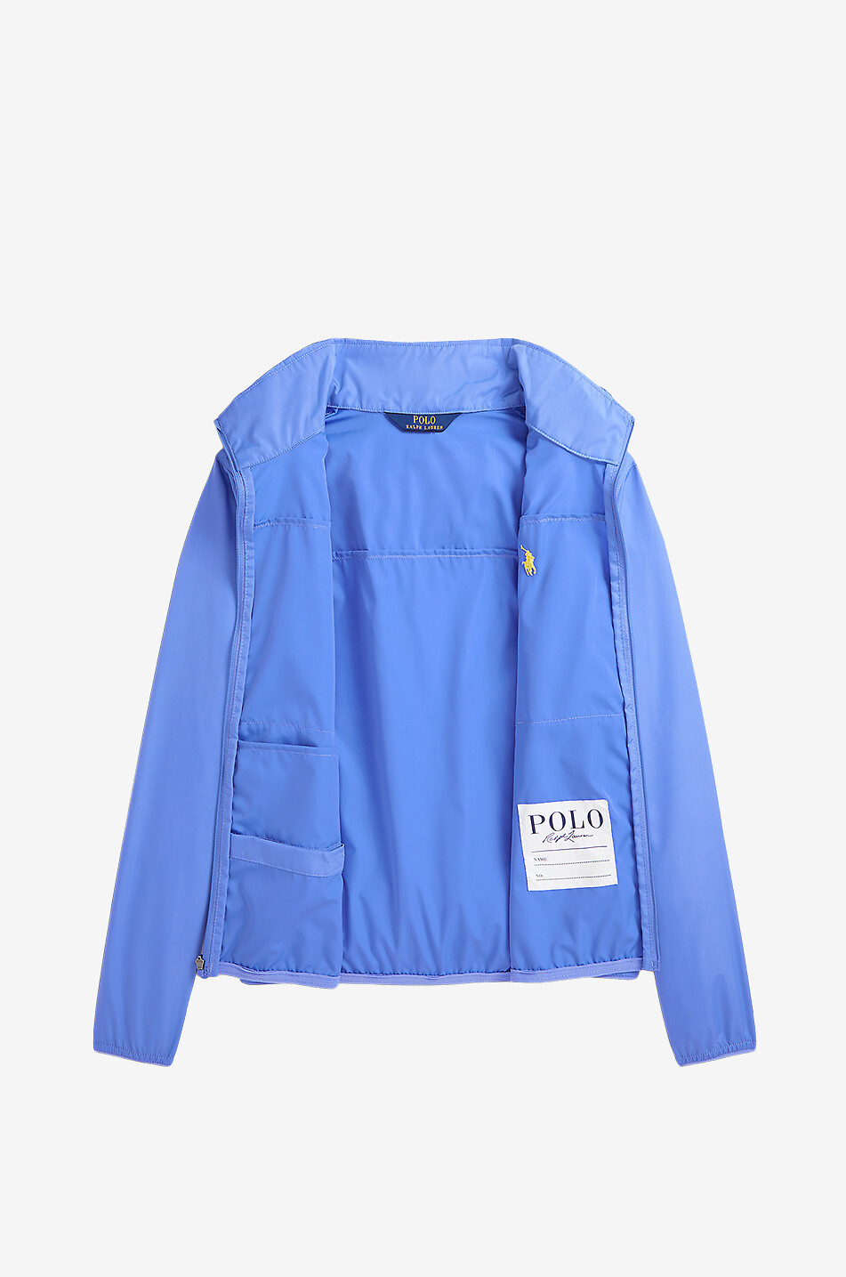 POLO RALPH LAUREN Verpackbare Windjacke mit Kapuze für Jungen Pony Junge BLAU 2