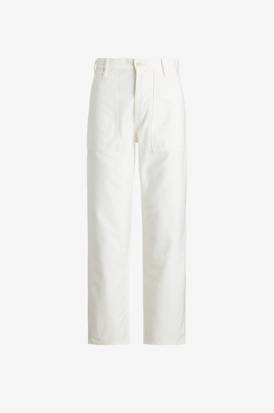 POLO RALPH LAUREN Gerade Hose aus Canvas Ricky Damen CREMEFARBEN 1