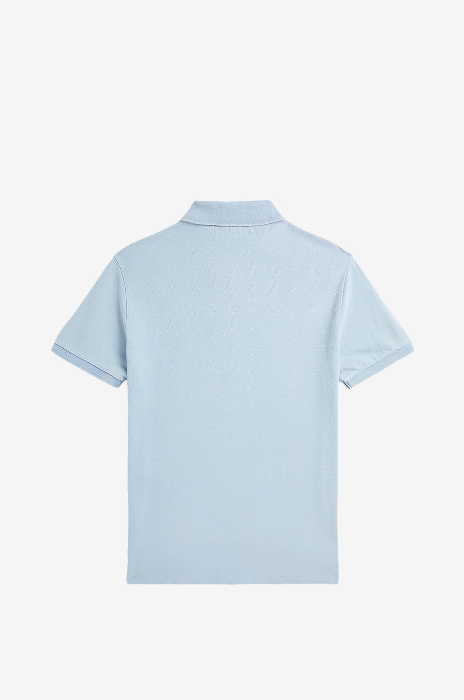 POLO RALPH LAUREN Custom Slim Fit short-sleeved cotton piqué polo shirt Men BLUE 2