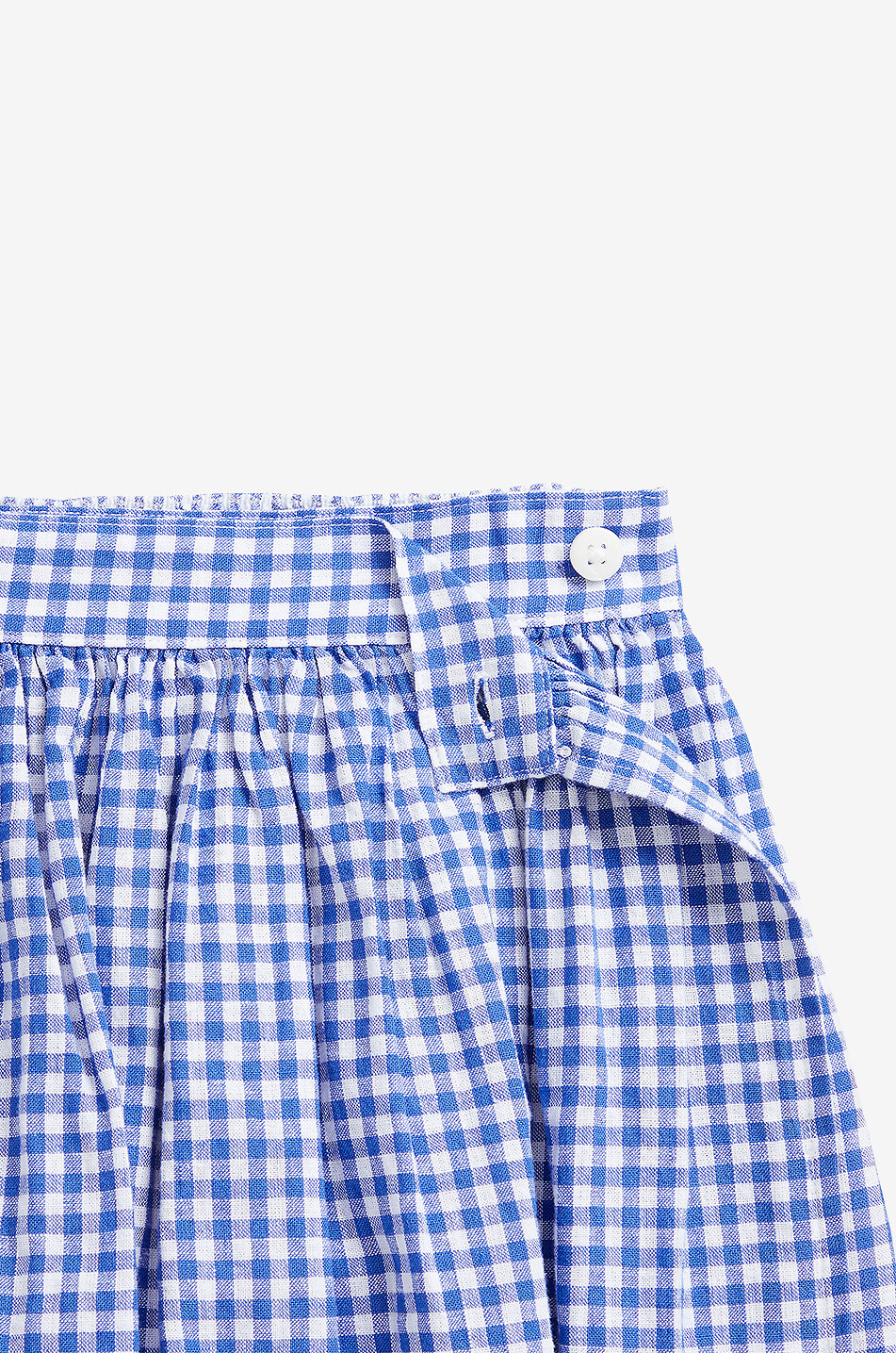 POLO RALPH LAUREN Mädchen-Wickelshorts mit Vichykaros Pony Mädchen BLAU 3