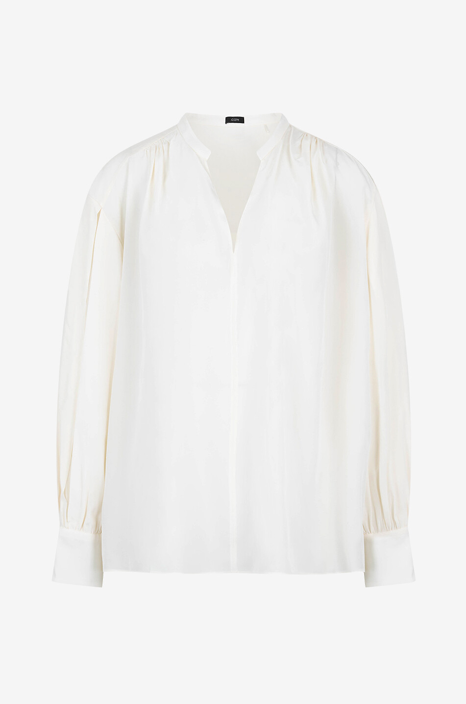 JOSEPH Blondel silk long sleeved blouse Women EGGSHELL 1