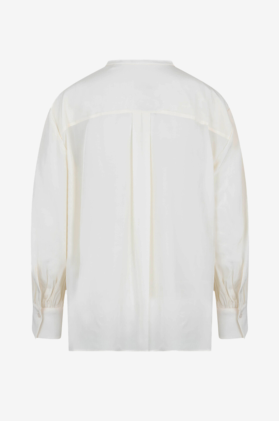 JOSEPH Blondel silk long sleeved blouse Women EGGSHELL 2
