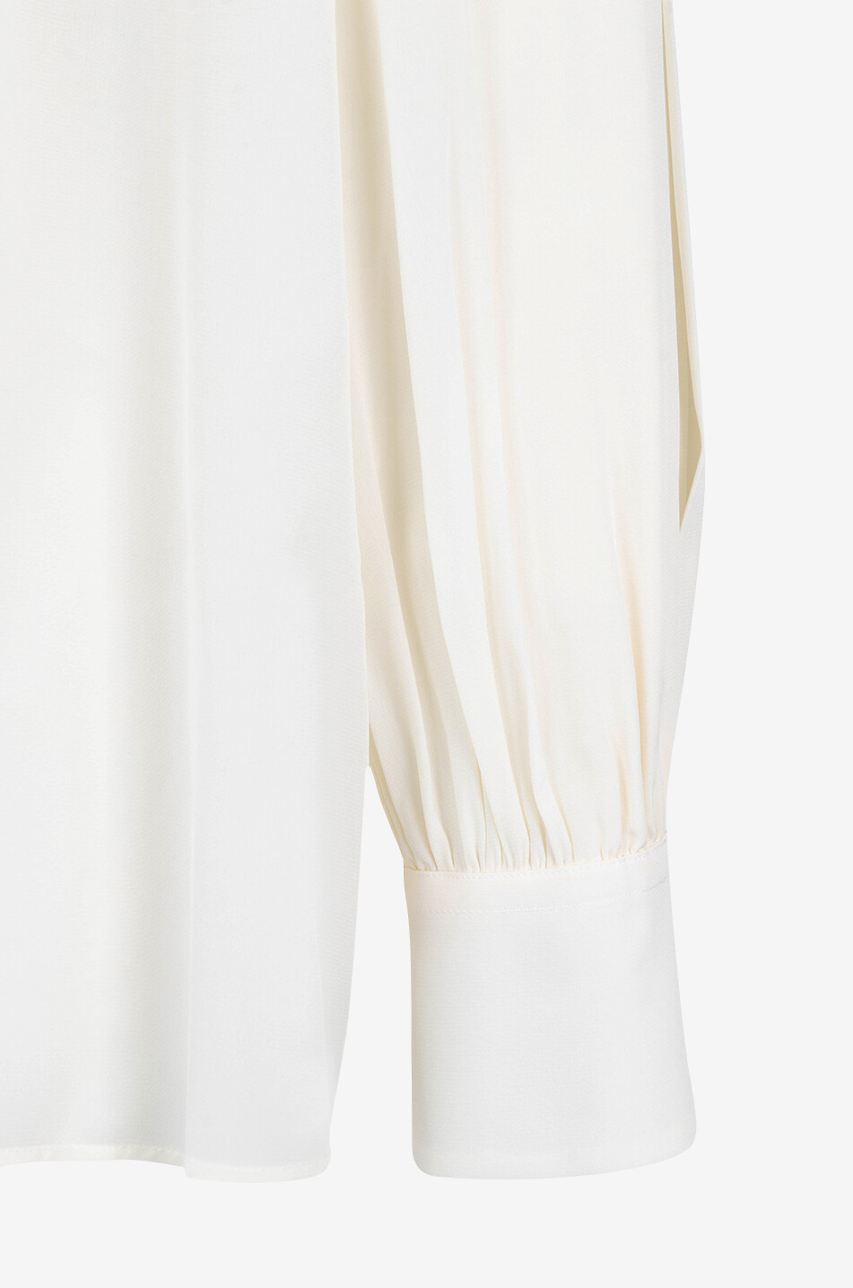 JOSEPH Blondel silk long sleeved blouse Women EGGSHELL 3