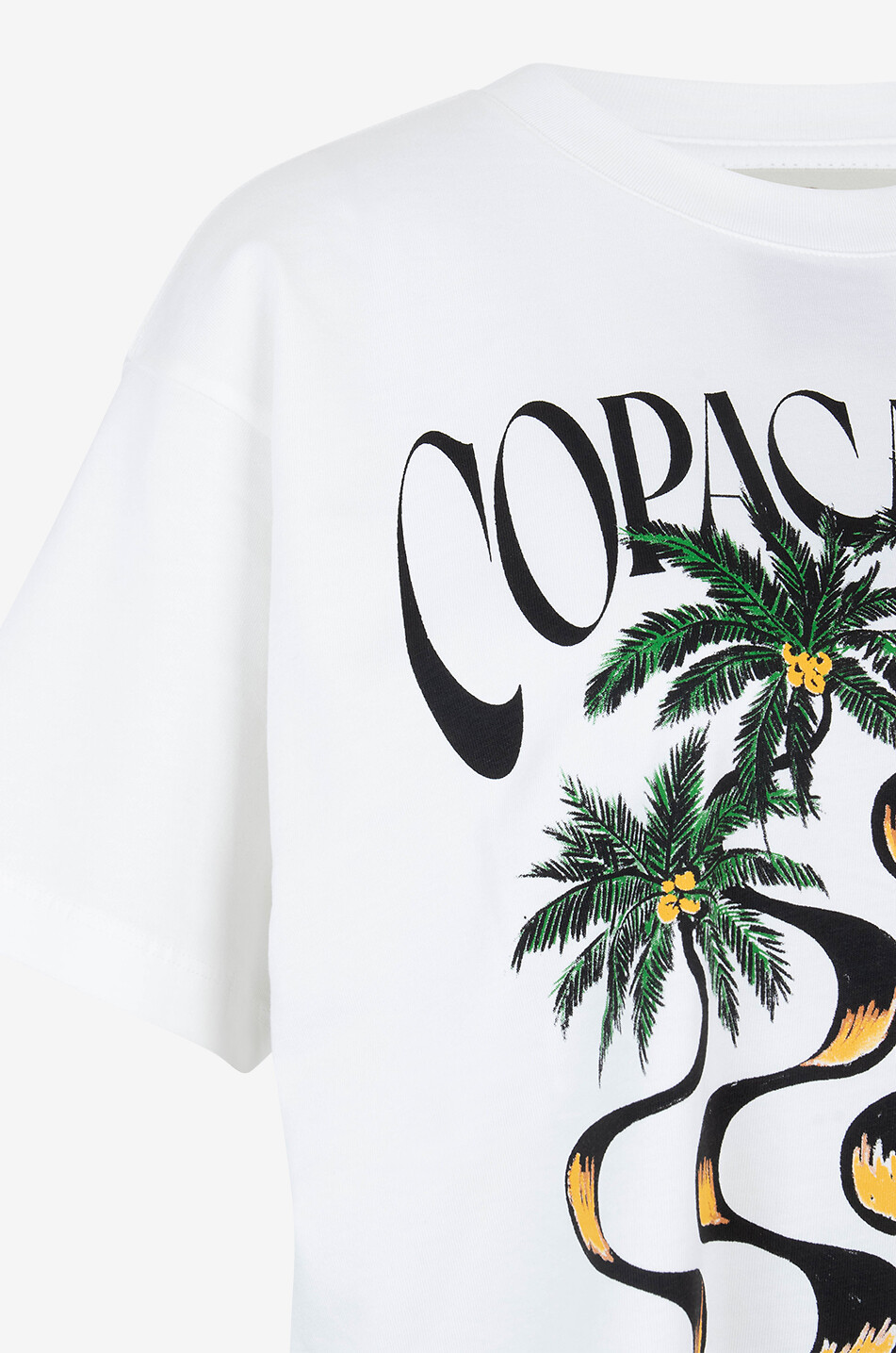 FARM RIO Copacabana cotton short sleeved T-shirt Women WHITE 7