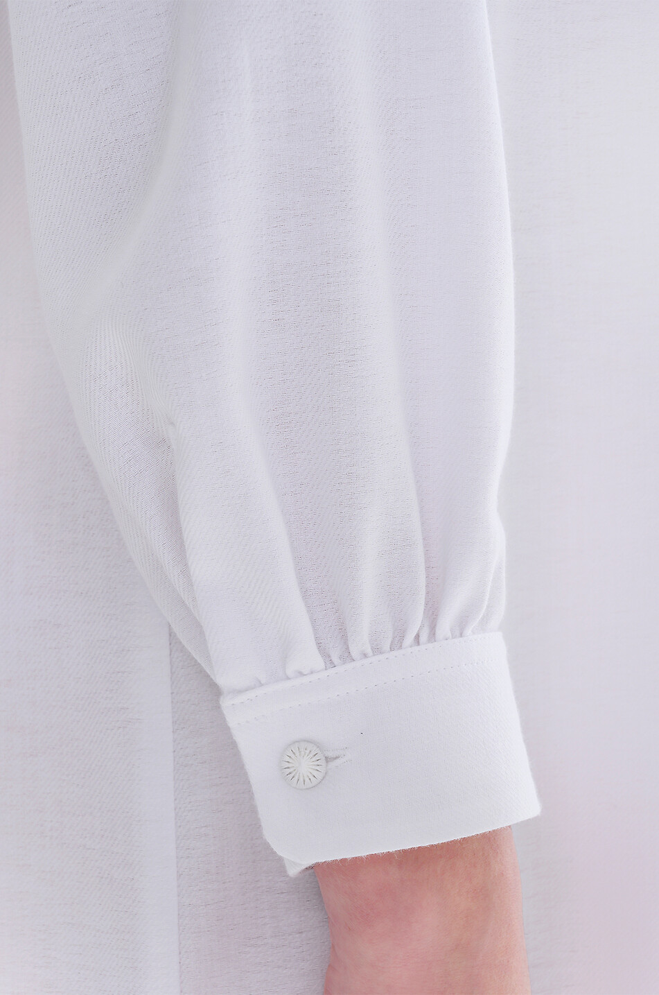 CELESTINE Nachthemd aus Flanell Vienna Damen WEISS 7