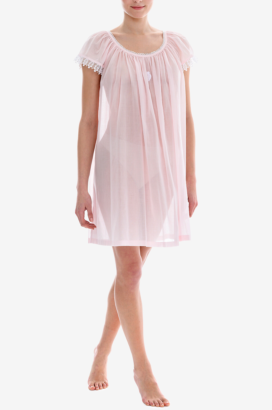 CELESTINE Sissi cotton babydoll Women LIGHT PINK 3