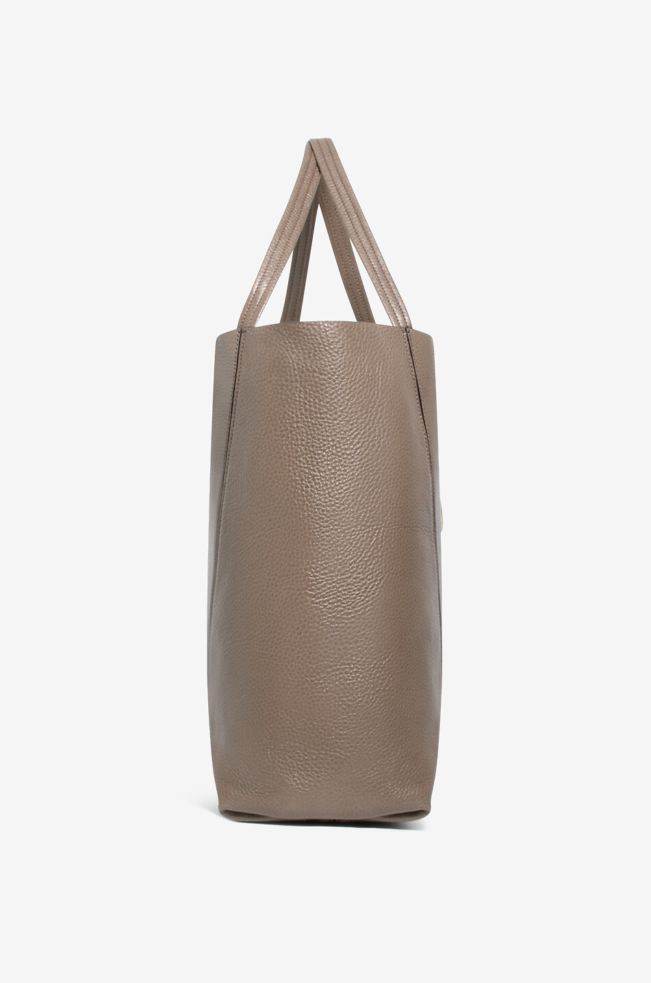 Sac cabas en cuir grainé Chloé Spin Large