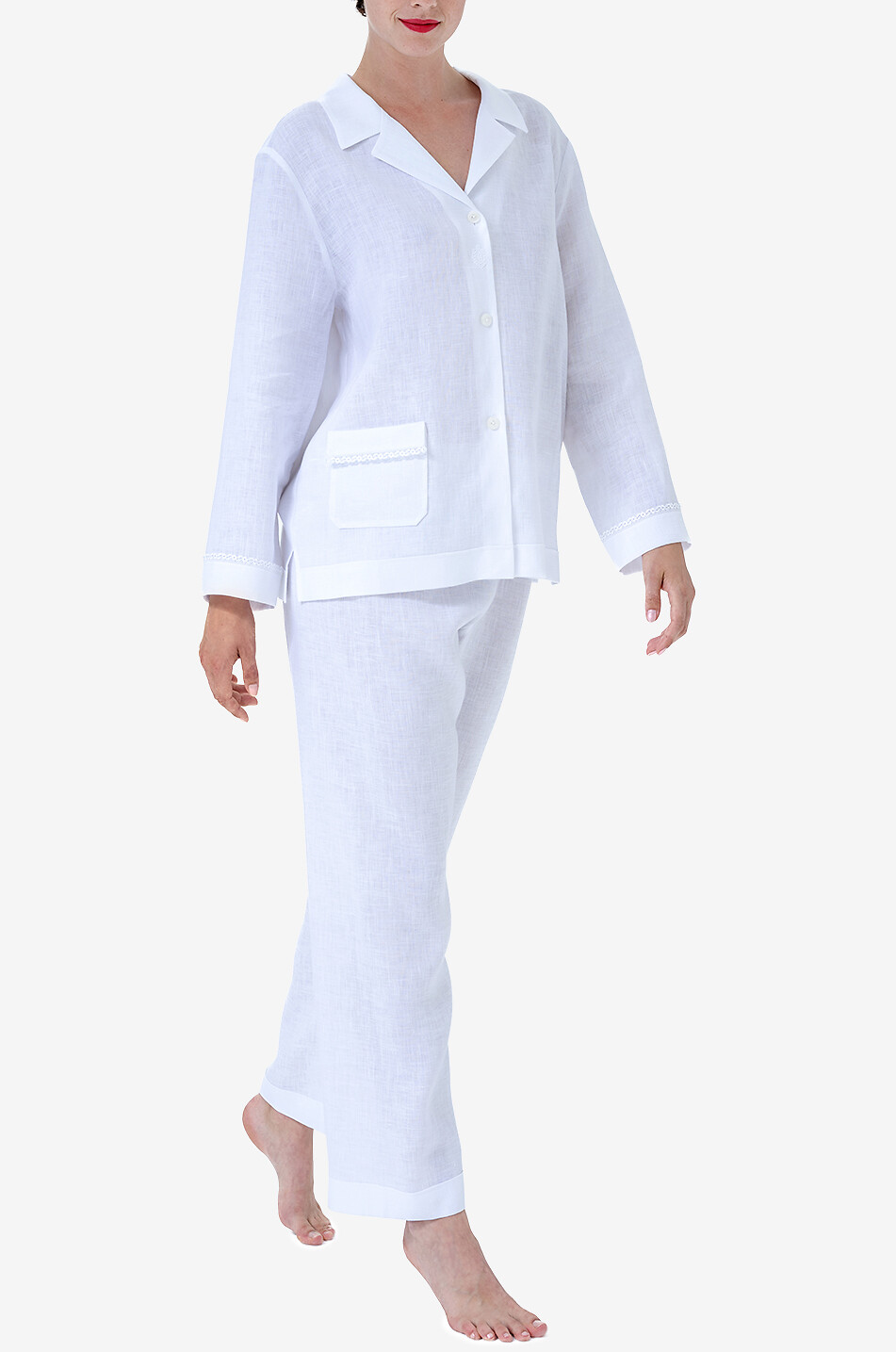 Pyjama-Set aus Leinen Eleni