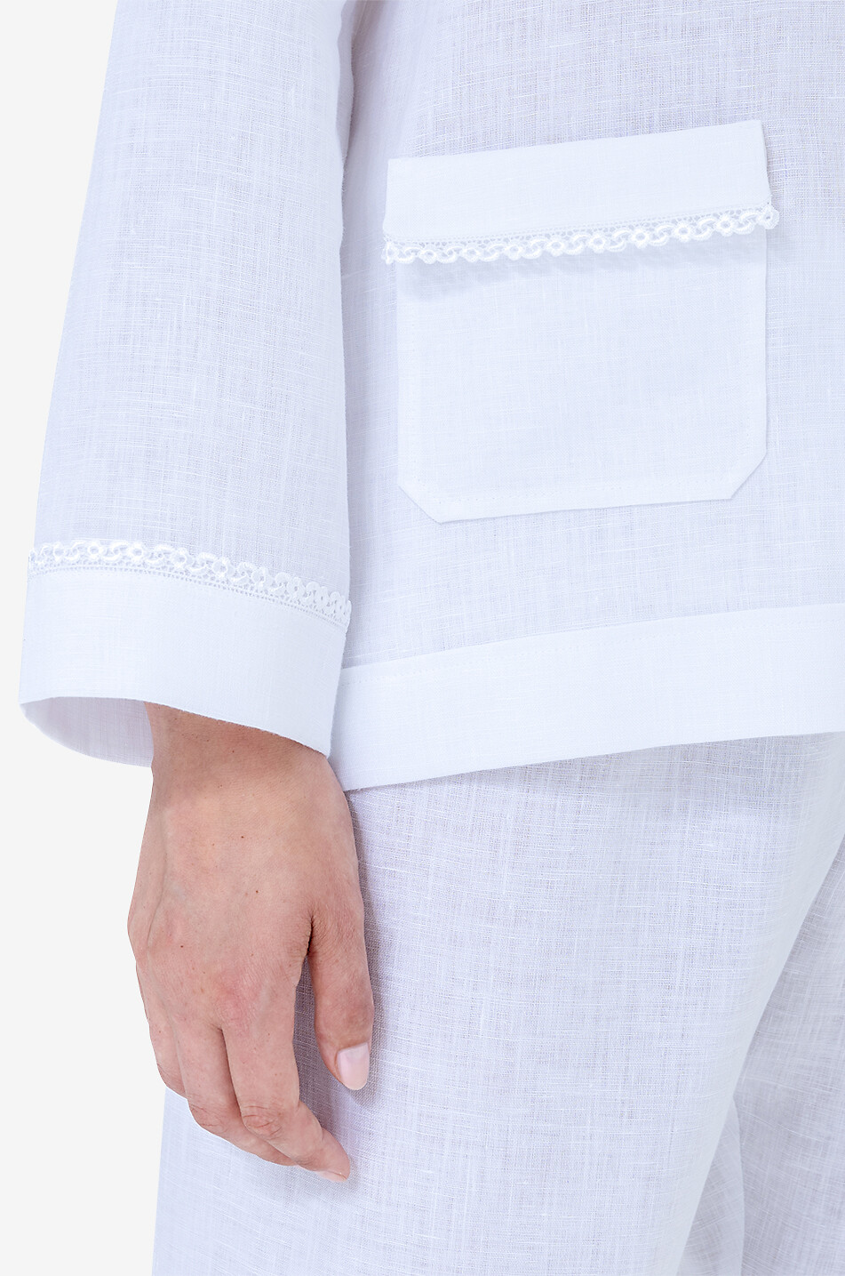 Pyjama-Set aus Leinen Eleni