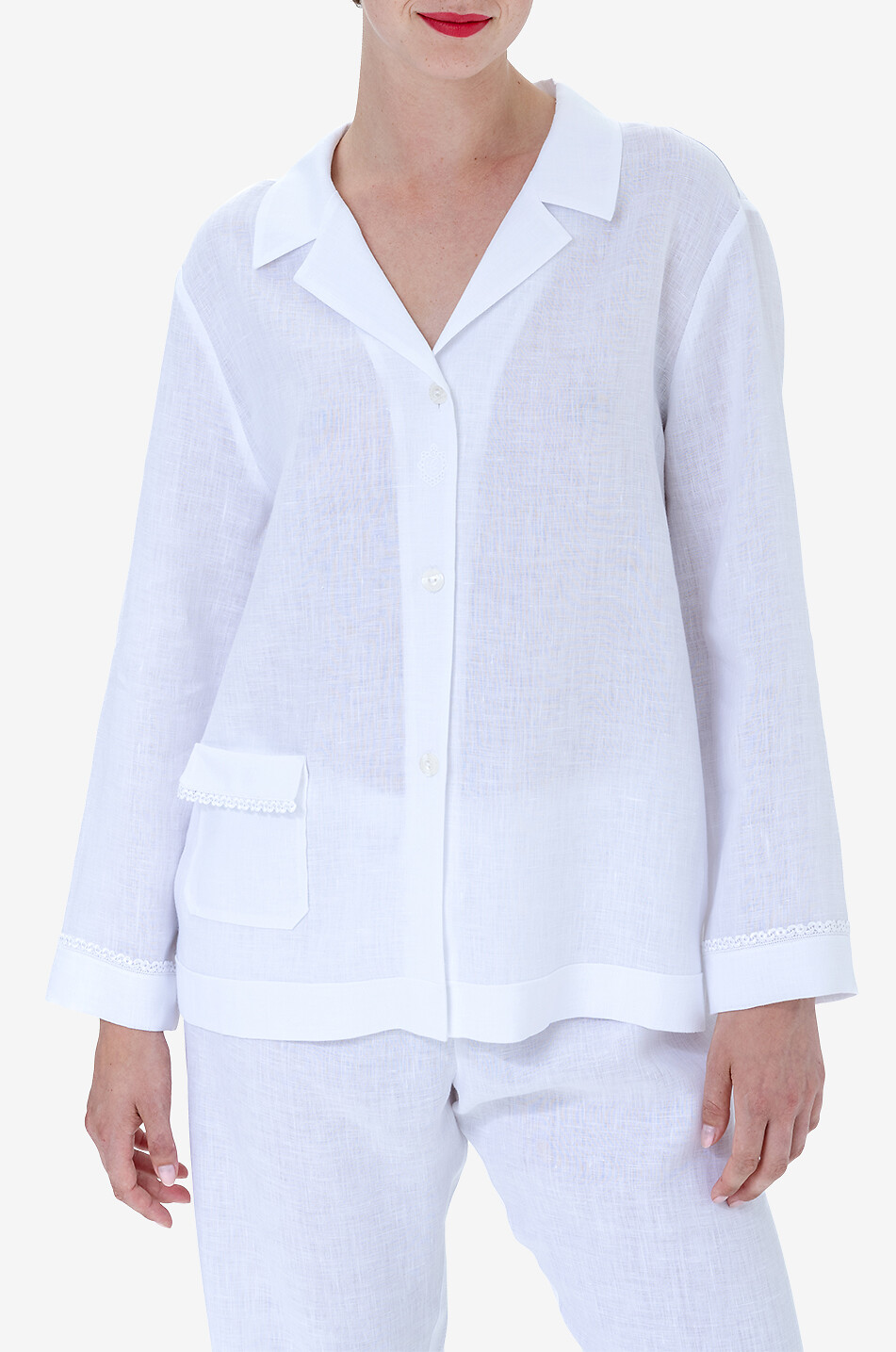 Pyjama-Set aus Leinen Eleni
