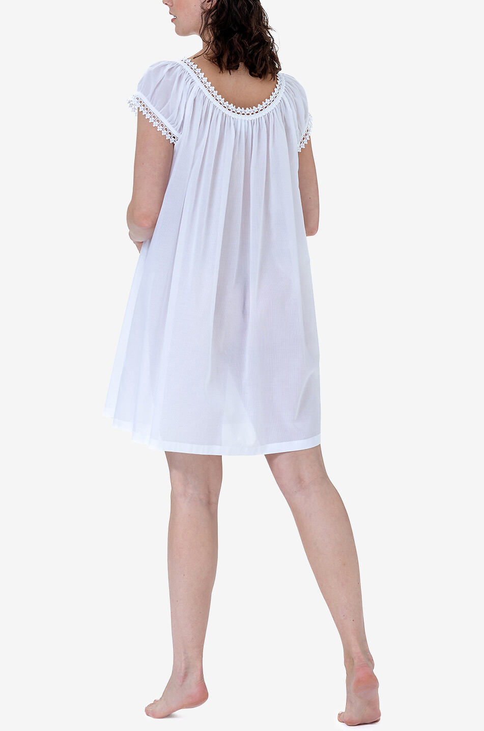 CELESTINE Babydoll aus Baumwolle Monica Damen WEISS 6
