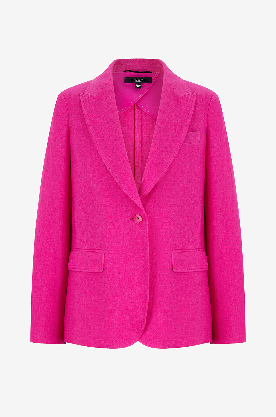 Nalut single-breasted linen blazer