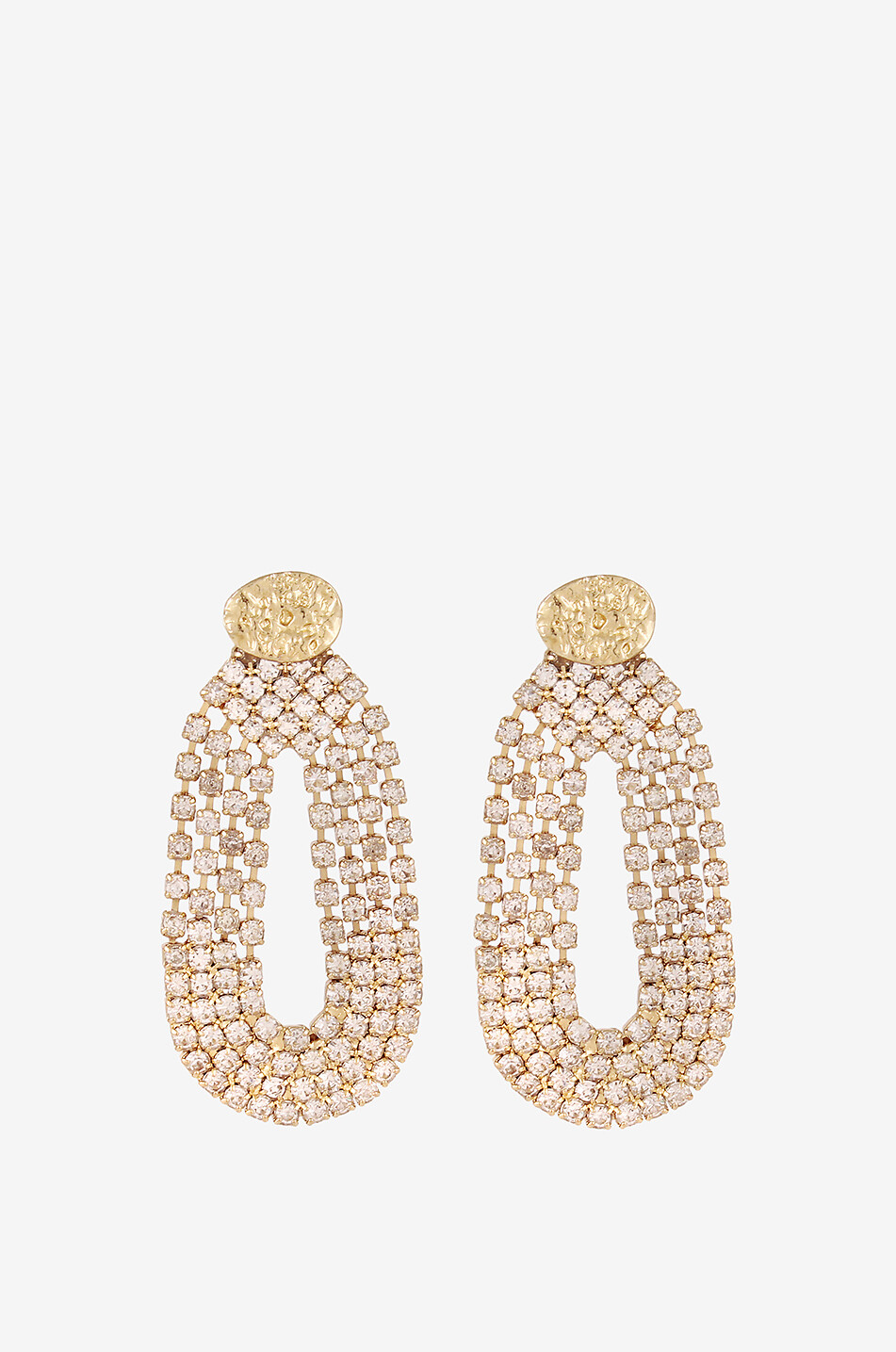GAS BIJOUX Ohrhänger aus Strass Trevise Damen GOLDEN 1