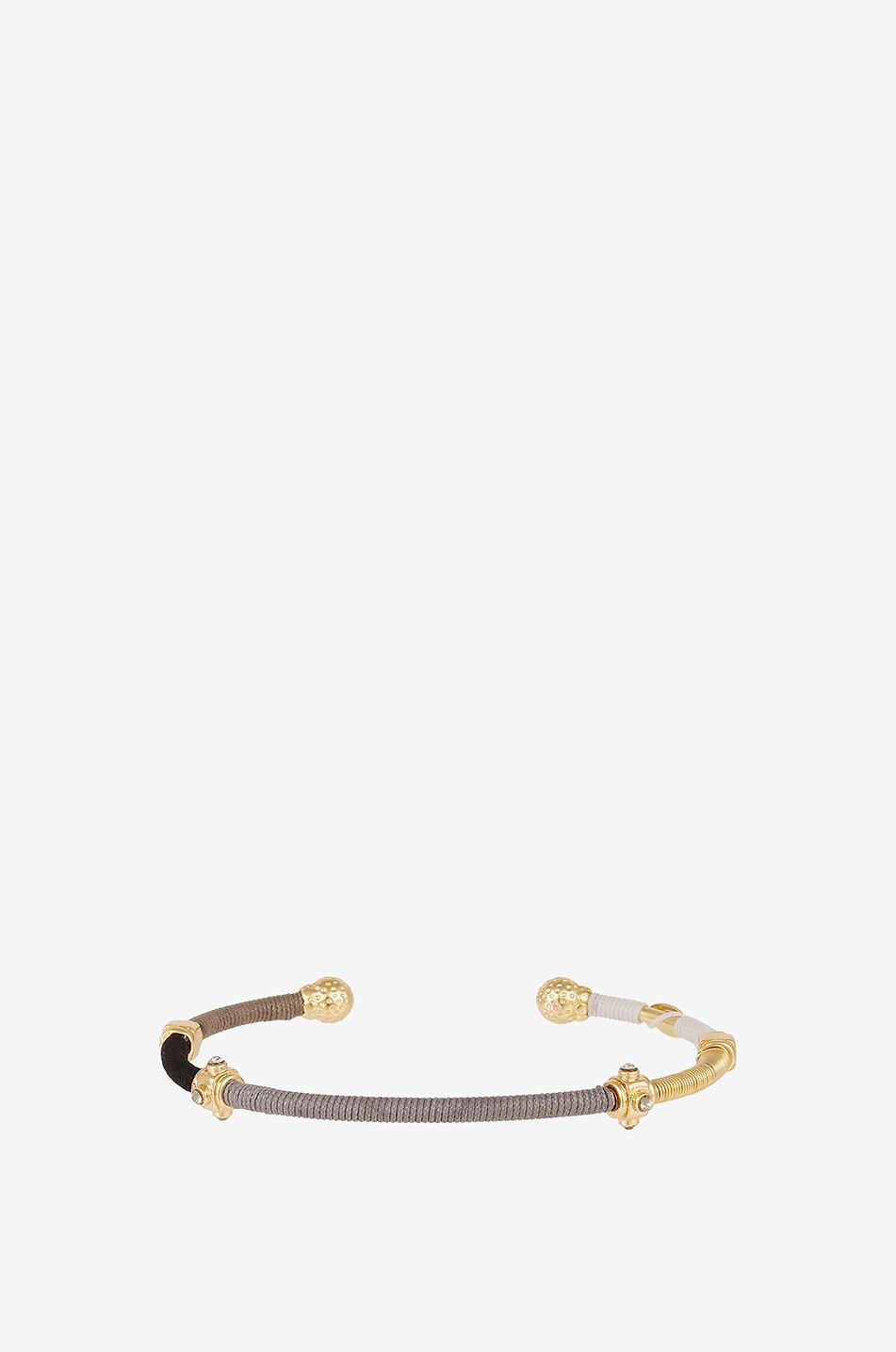 GAS BIJOUX Mit Faden umwickelter Armreif mit Strass Zanzifull Damen BUNT 1