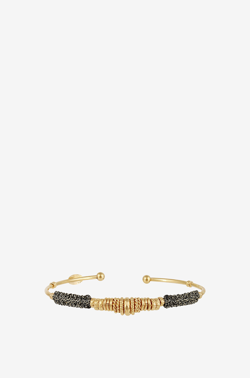 Armreif mit Ringen udn Fäden Zizanie 2