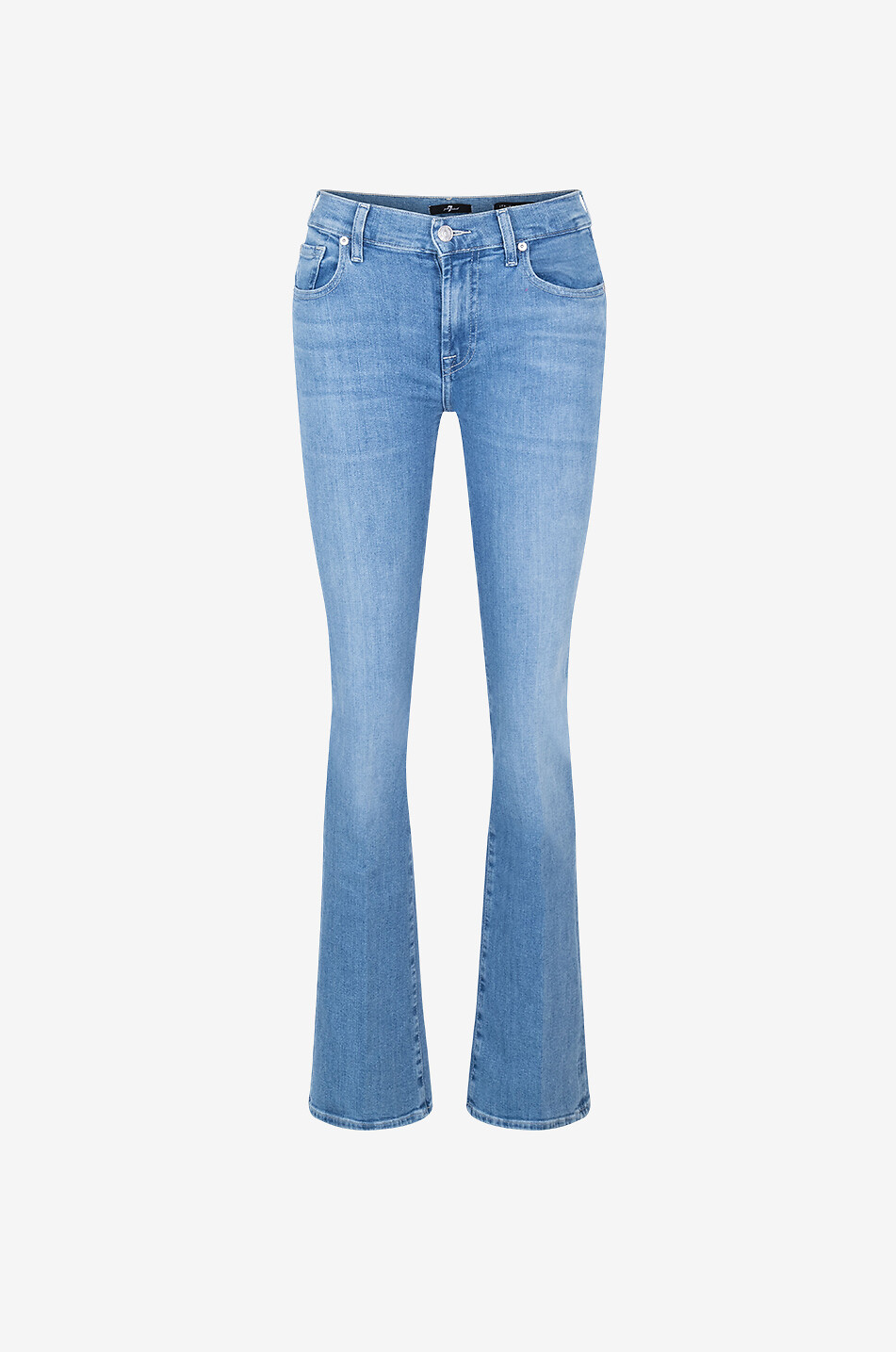 Jean délavé Earthkind Bootcut Slim Illusion Bloom