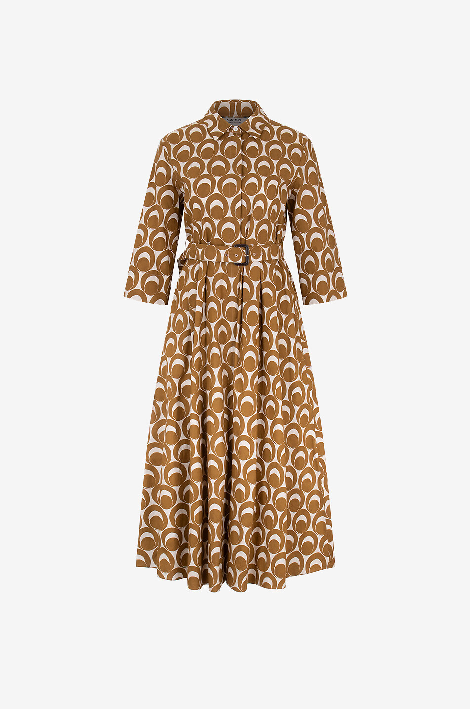 Robe chemise midi imprimée Mintea