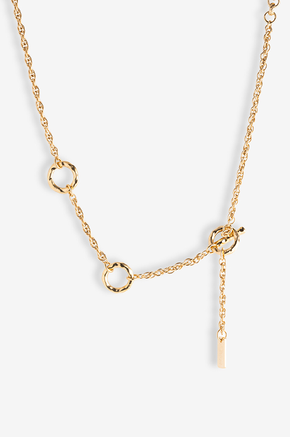 CHLOE Collier doré orné de perles colorées Chloé Pompoms Femme DORE 2