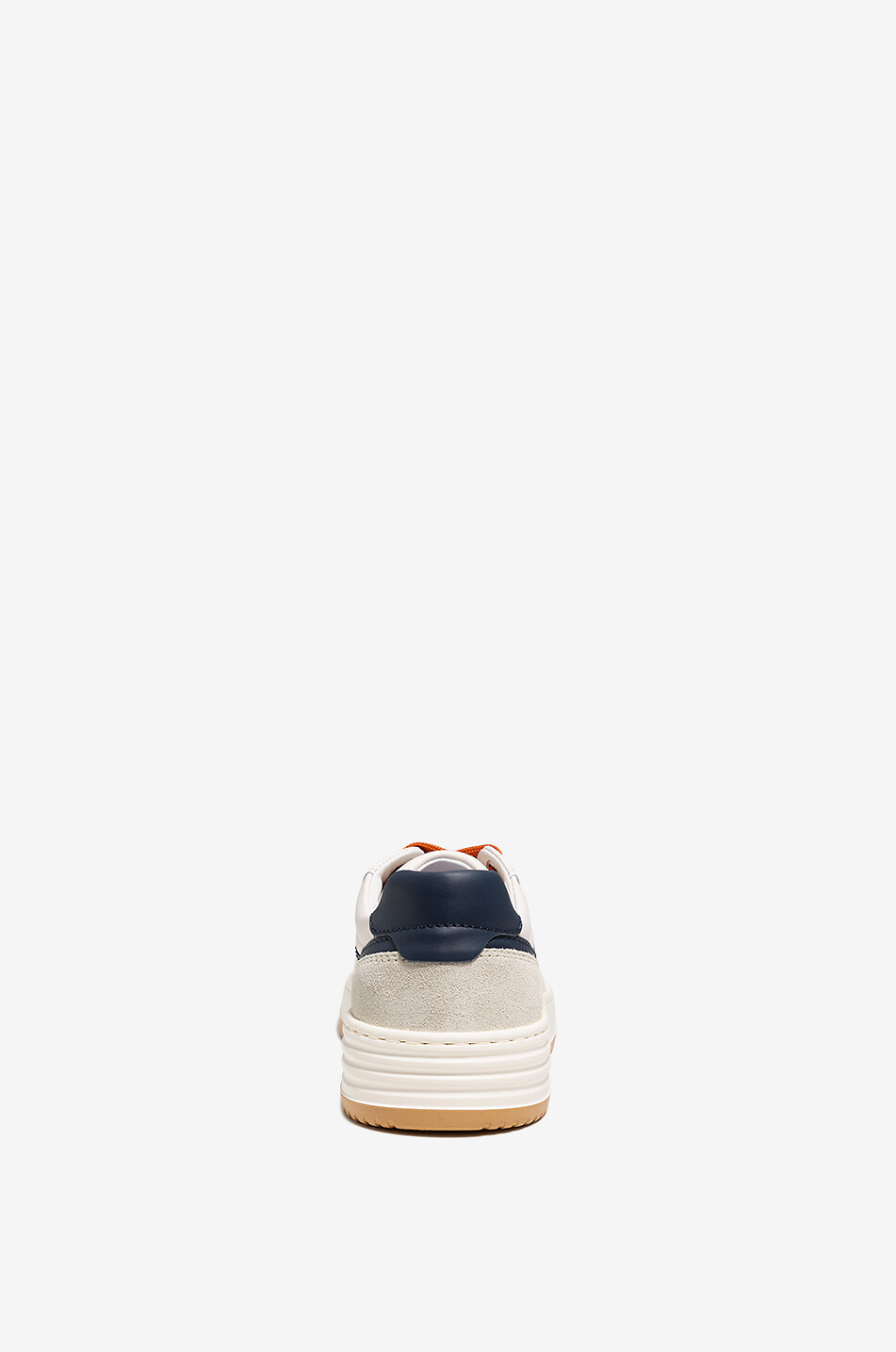 HOGAN Hogan 630 low-top leather and suede lace-up sneakers Women EGGSHELL 4