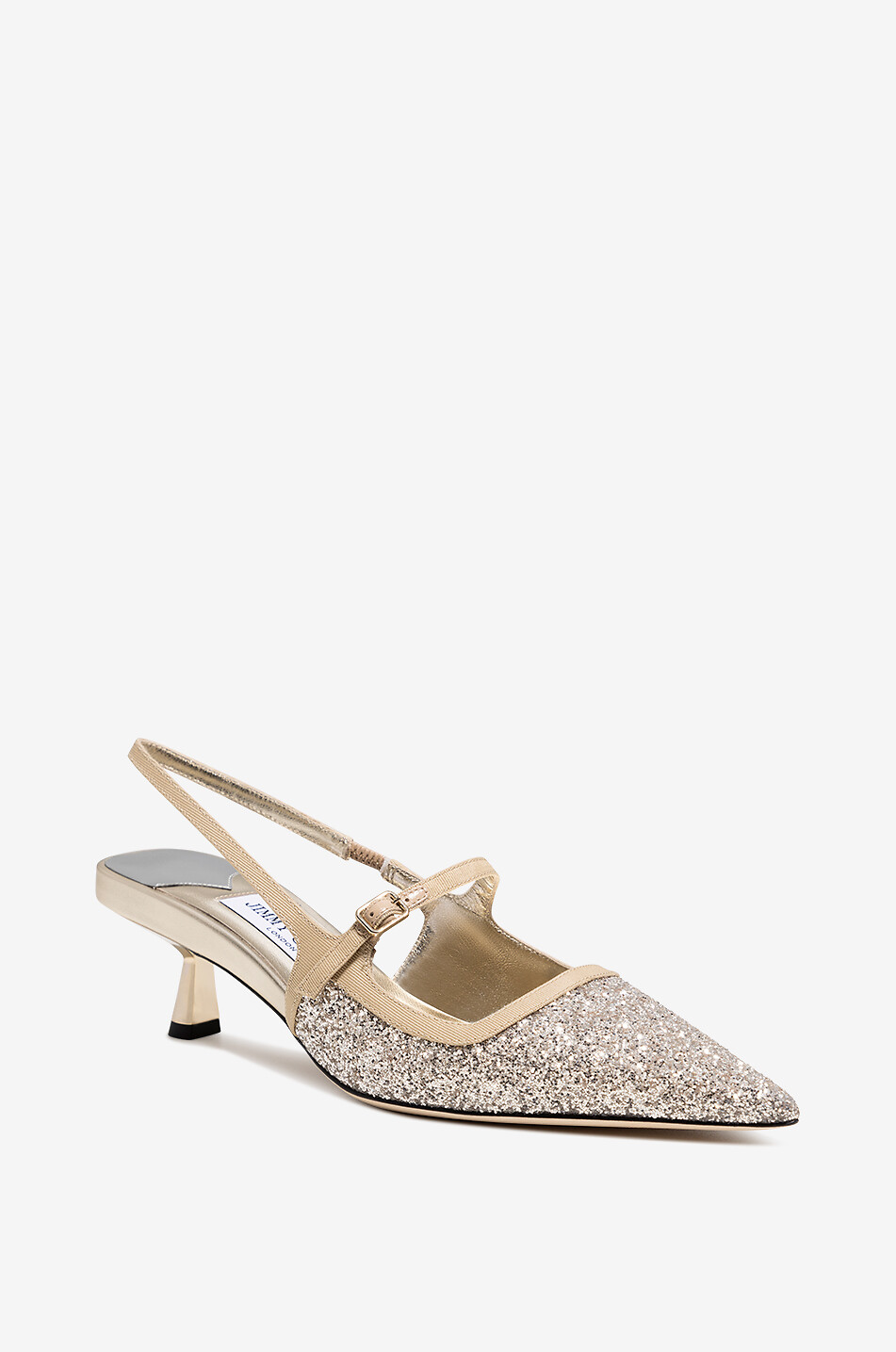 Didi 45 glitter slingback pumps