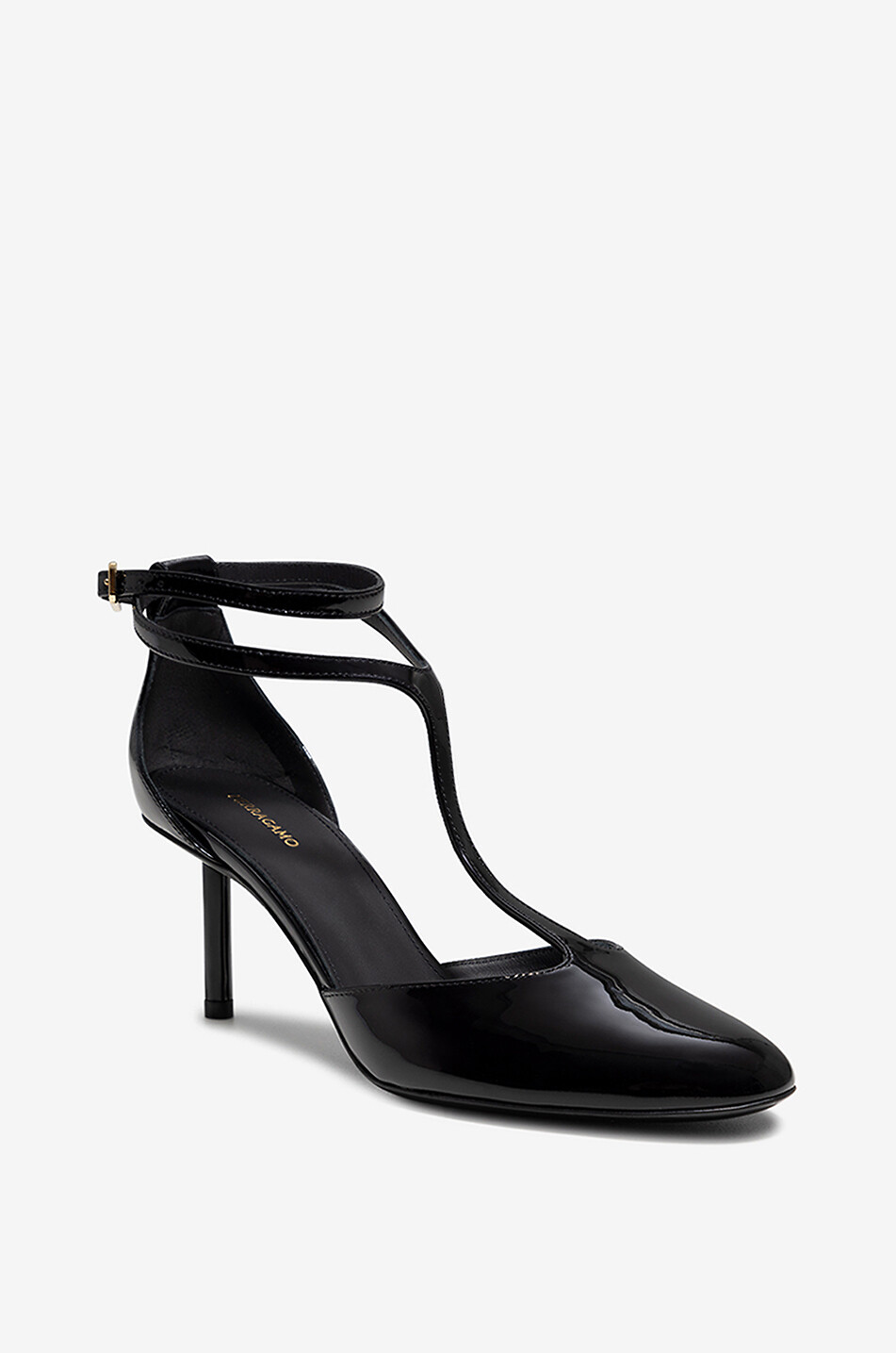 Lysandra 77 T-strap patent leather pumps
