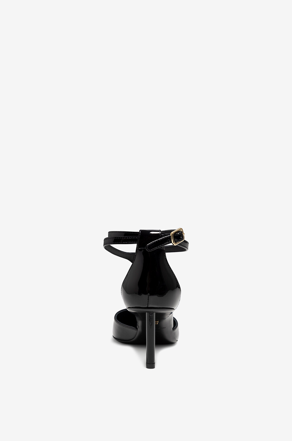 SALVATORE FERRAGAMO Lysandra 77 T-strap patent leather pumps Women BLACK 4