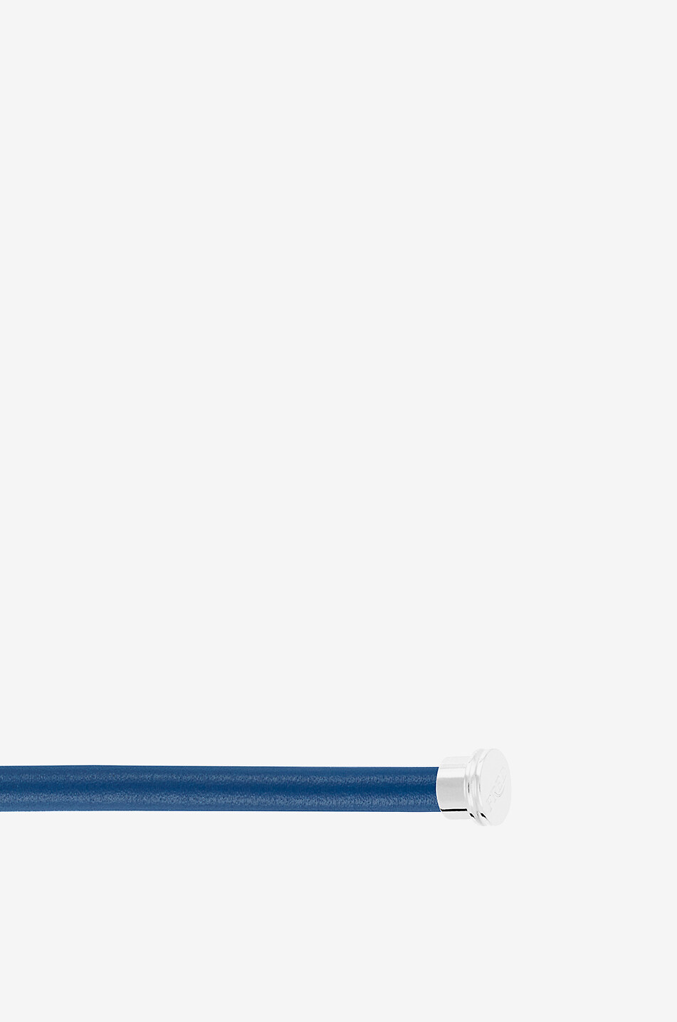FRED PARIS Lederband für Armband Force 10 mit Stahl Damen BLAU 1