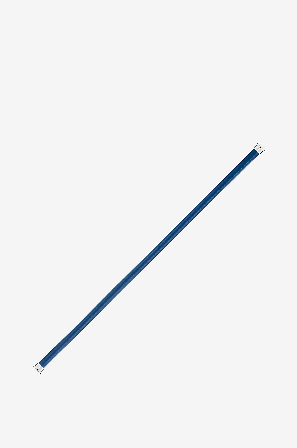 FRED PARIS Lederband für Armband Force 10 mit Stahl Damen BLAU 2