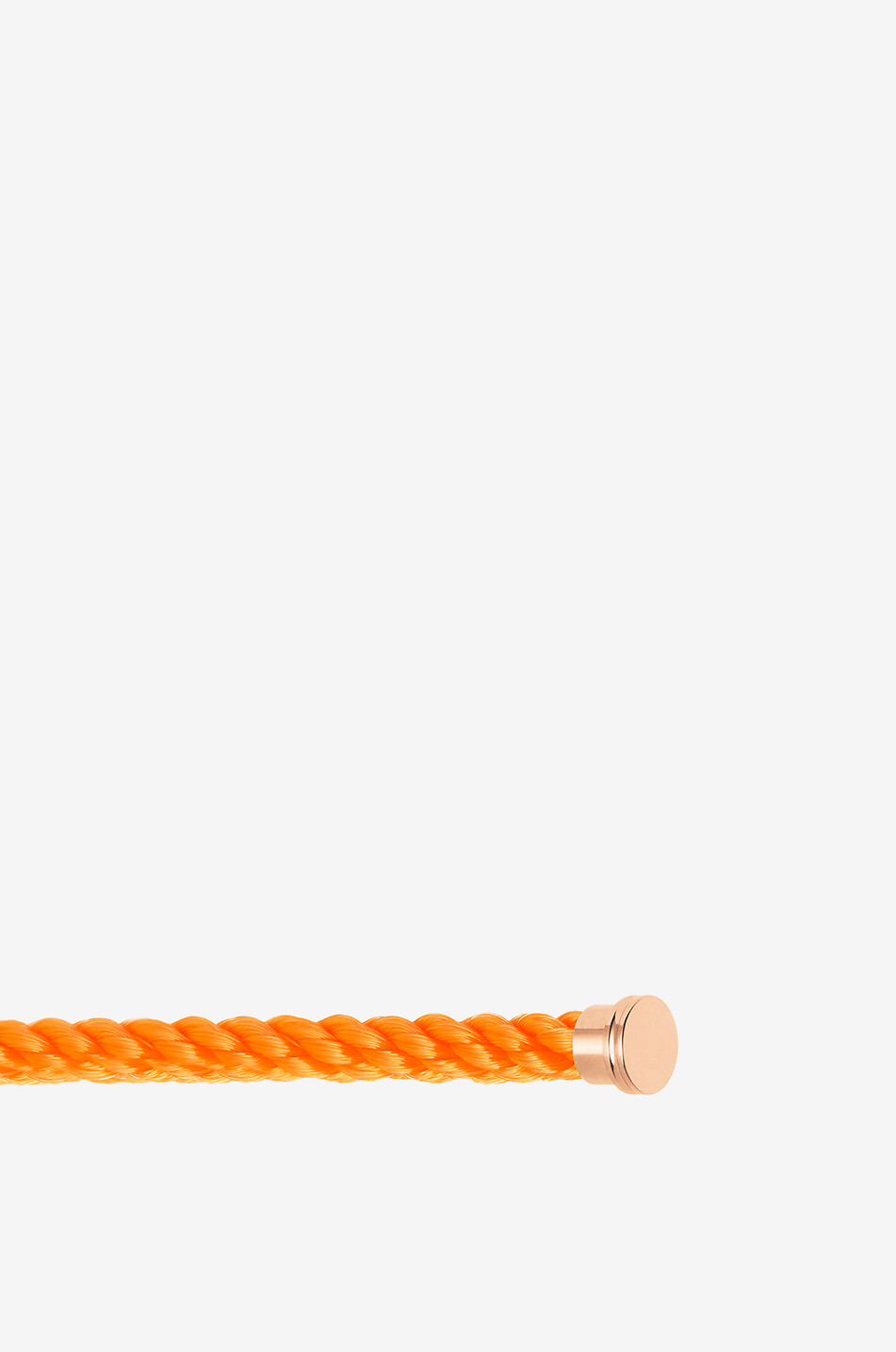 FRED PARIS Câble pour bracelet embouts or rose Force10 LM Neon Orange Femme ORANGE 1