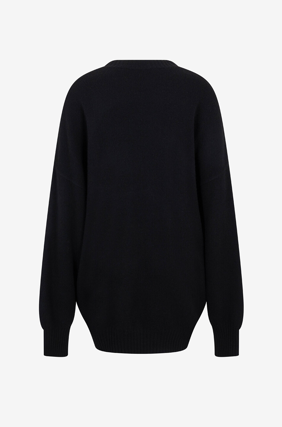 MAX MARA Pull jacquard oversize en cachemire Olga Femme NOIR 2