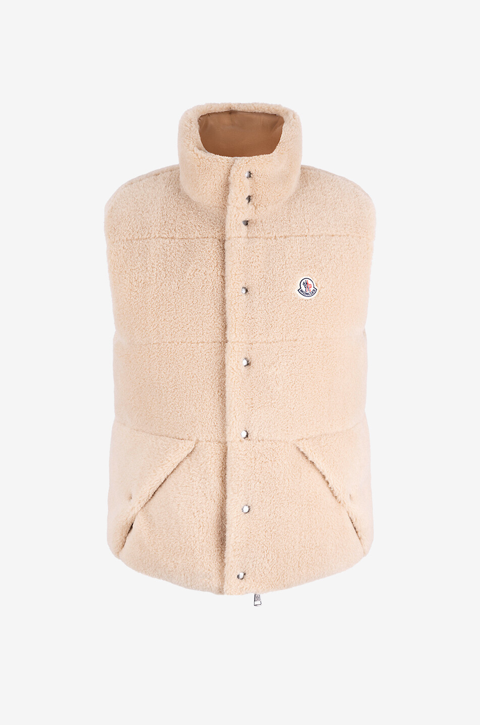 MONCLER Wendbare Daunenweste Colbricon Herren BRAUN 1