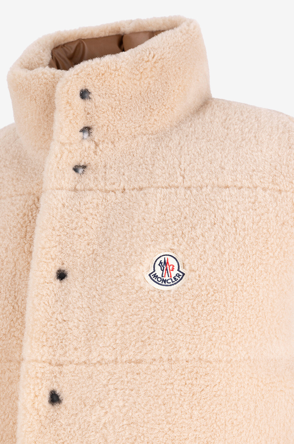 MONCLER Wendbare Daunenweste Colbricon Herren BRAUN 5
