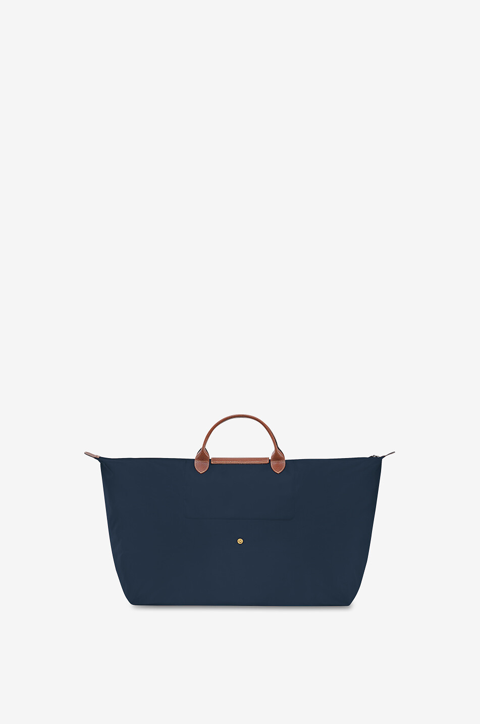 LONGCHAMP Sac de voyage en toile et cuir de Russie Le Pliage Original M Femme BLEU FONCE 3