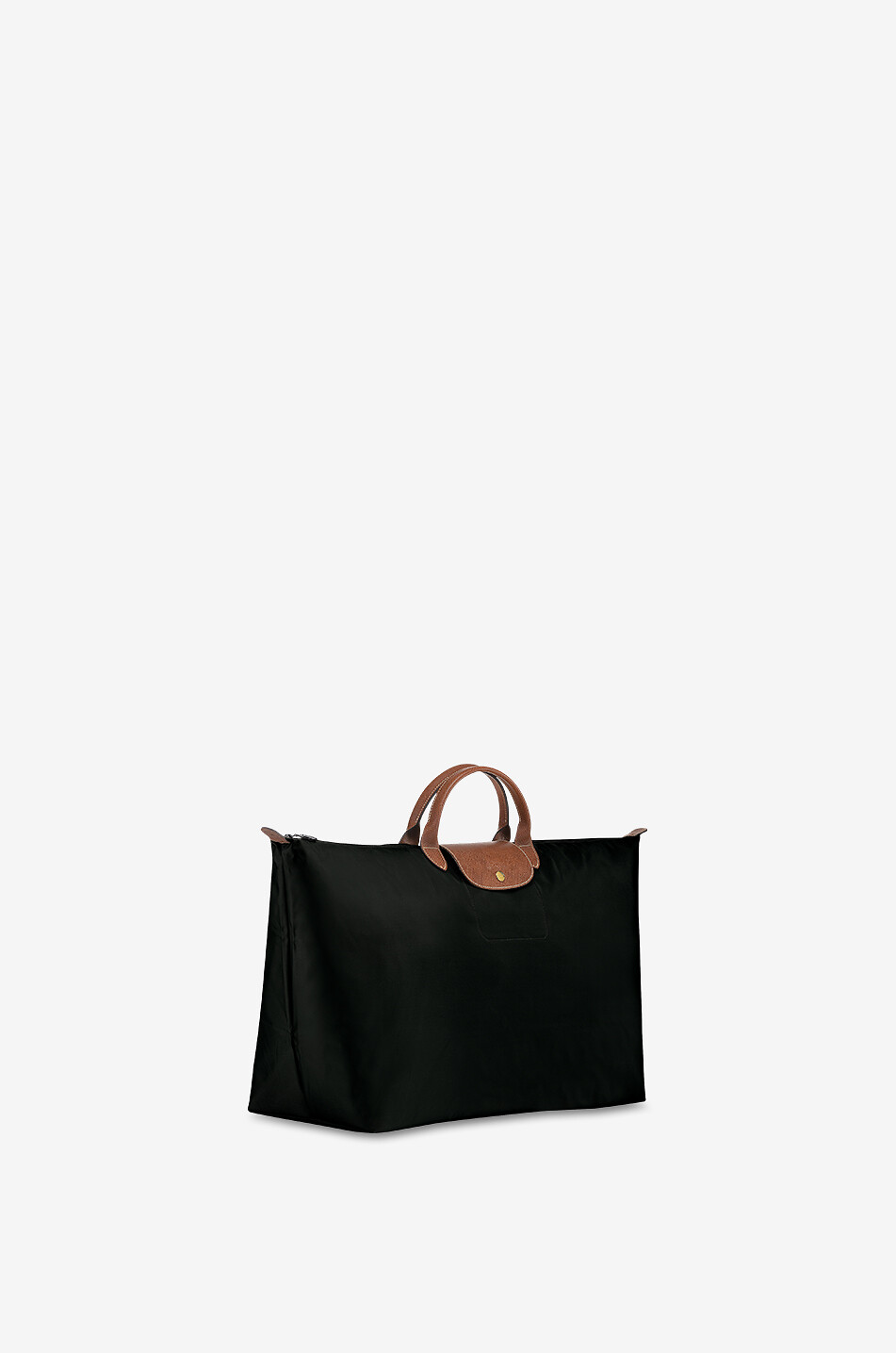 LONGCHAMP Reisetasche aus Segeltuch und Leder Le Pliage Original M Damen SCHWARZ 2
